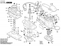 Bosch 0 601 292 041 GSS 230 A Orbital Sander 110 V / GB Spare Parts GSS230A